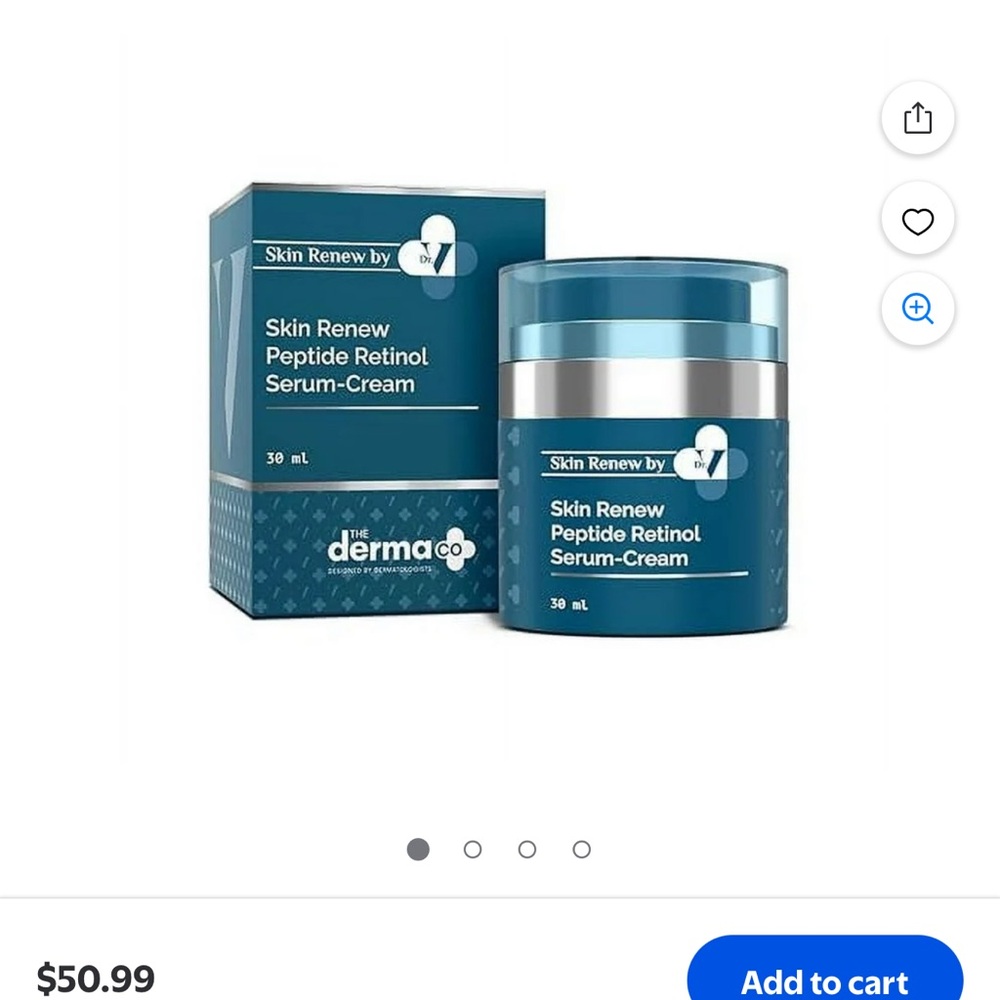 Blue Peptide Retinol Serum-Cream